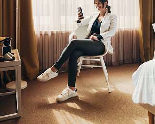 Businesszimmer mit Fitness